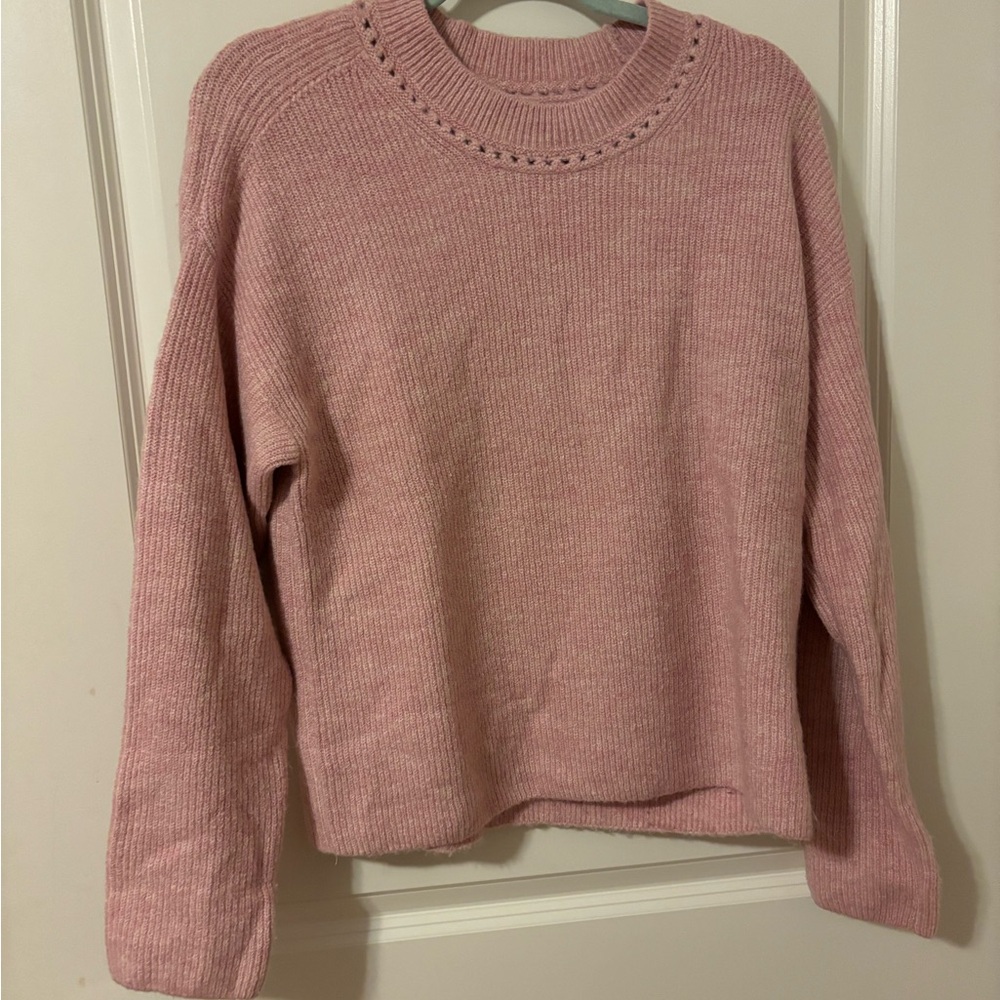 GAP Pink Knit Women's Sweater